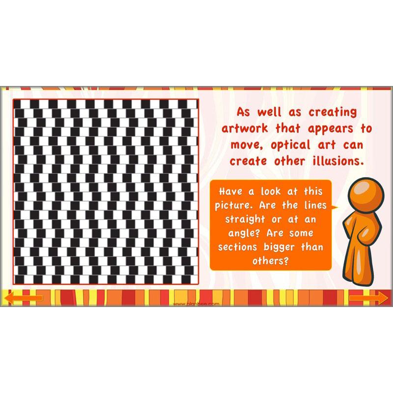 PlanBee Art Illusions KS2 illusion art and op art lessons | PlanBee