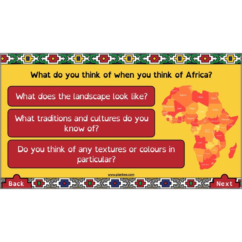 PlanBee African Art KS2 | Art of Africa Lesson by PlanBee