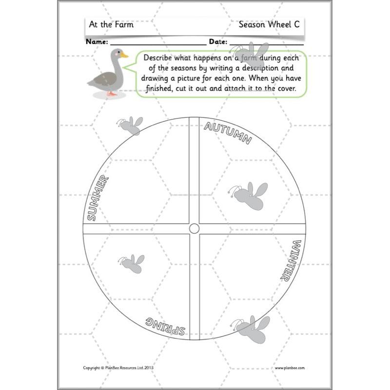PlanBee At the Farm lesson plans KS1 Geography pack by PlanBee