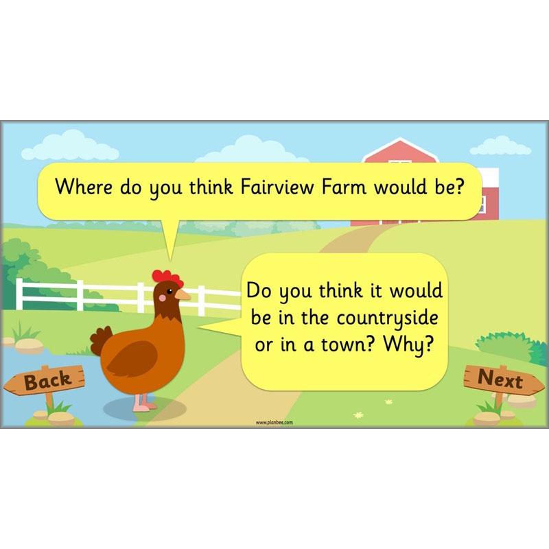 PlanBee At the Farm lesson plans KS1 Geography pack by PlanBee