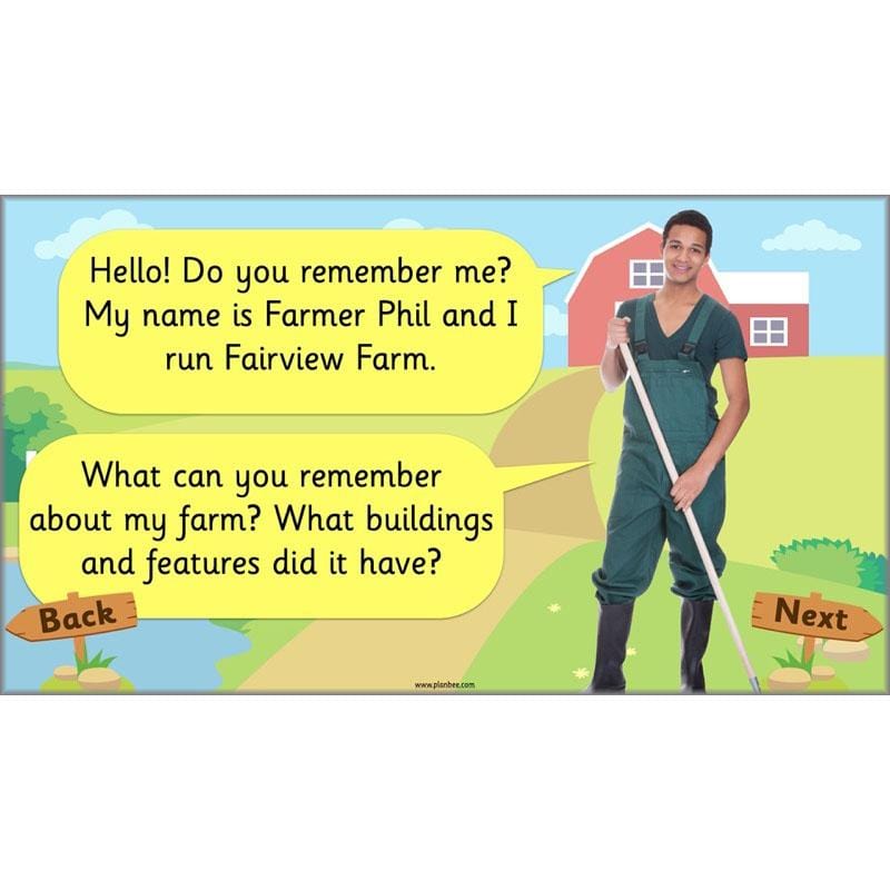 PlanBee At the Farm lesson plans KS1 Geography pack by PlanBee