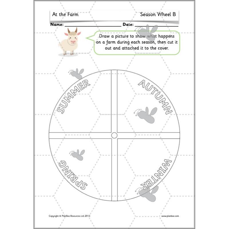 PlanBee At the Farm lesson plans KS1 Geography pack by PlanBee