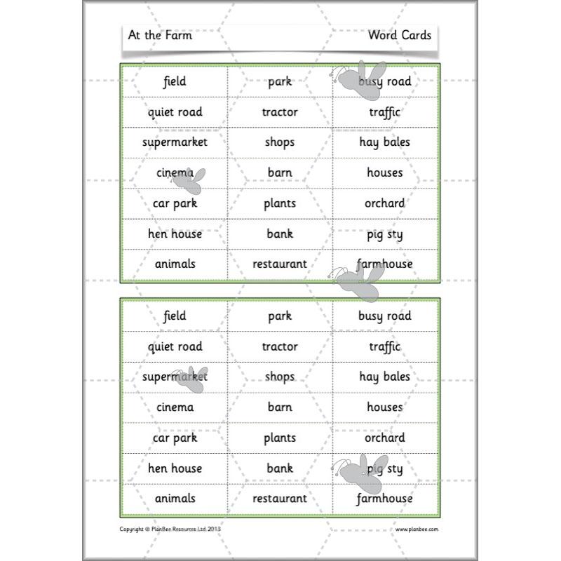 PlanBee At the Farm lesson plans KS1 Geography pack by PlanBee