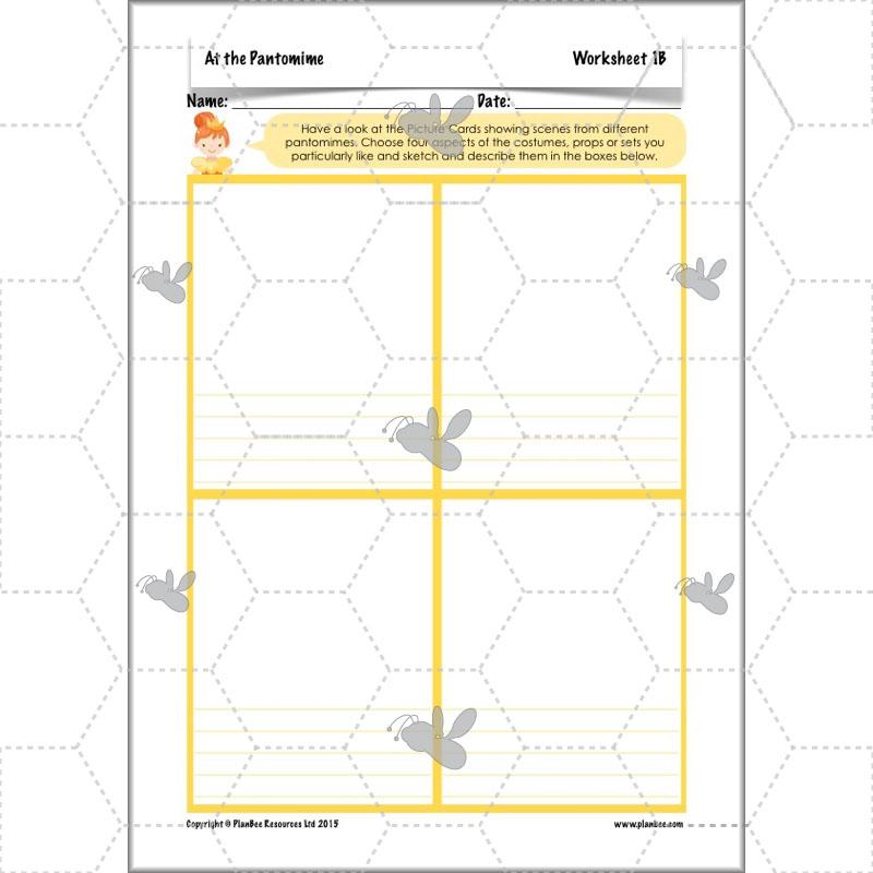 PlanBee Pantomime Ideas for KS2 Art Lessons by PlanBee