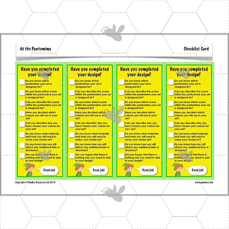 PlanBee Pantomime Ideas for KS2 Art Lessons by PlanBee