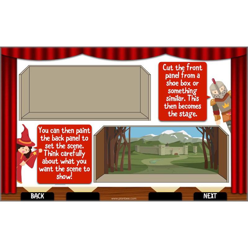 PlanBee Pantomime Ideas for KS2 Art Lessons by PlanBee