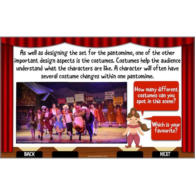 PlanBee Pantomime Ideas for KS2 Art Lessons by PlanBee