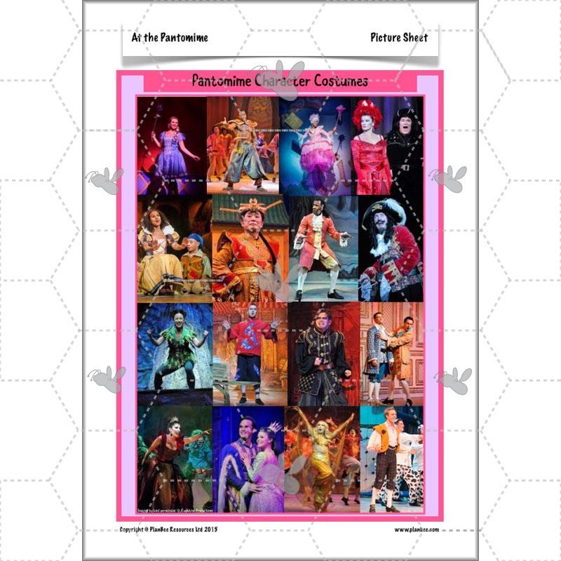 PlanBee Pantomime Ideas for KS2 Art Lessons by PlanBee