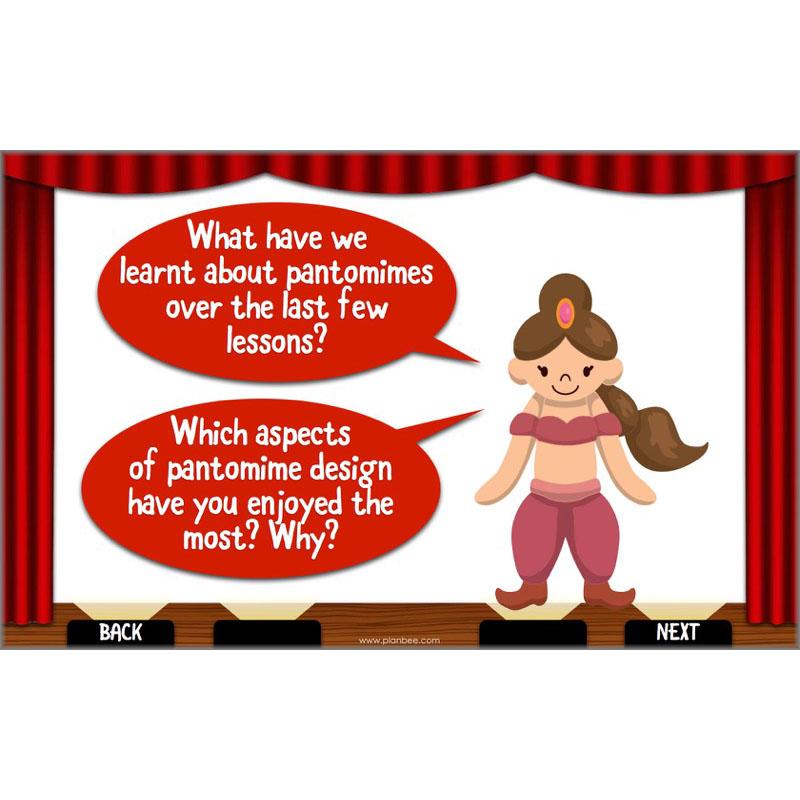 PlanBee Pantomime Ideas for KS2 Art Lessons by PlanBee
