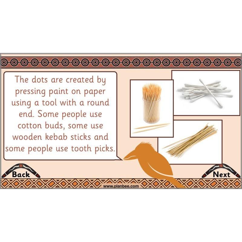 PlanBee KS1 Aboriginal Art Lesson plan and resources by PlanBee