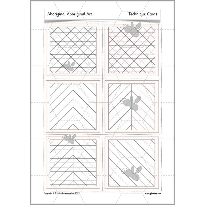 PlanBee KS1 Aboriginal Art Lesson plan and resources by PlanBee