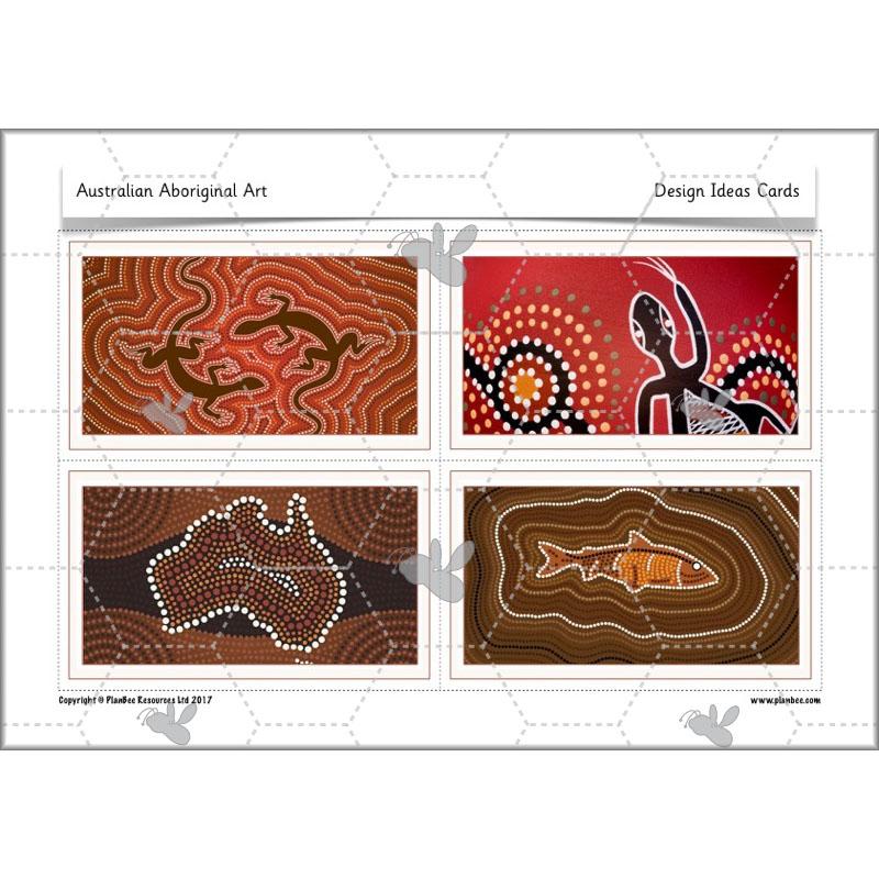PlanBee KS1 Aboriginal Art Lesson plan and resources by PlanBee
