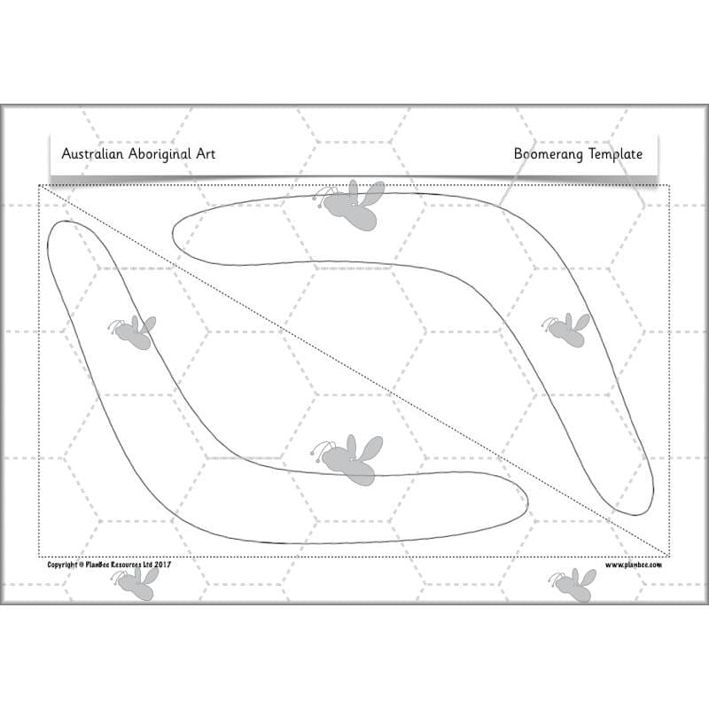 PlanBee KS1 Aboriginal Art Lesson plan and resources by PlanBee