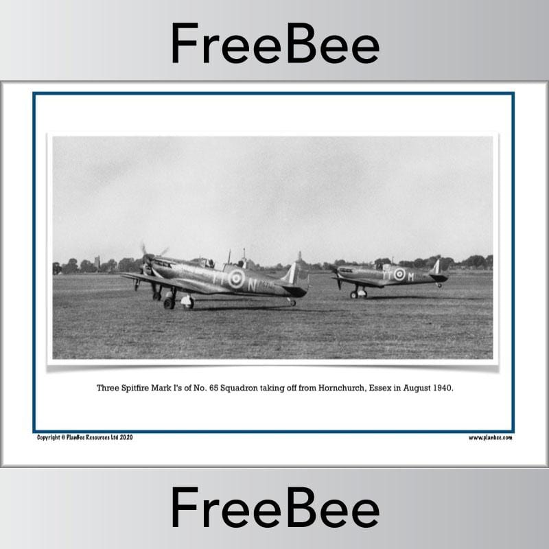PlanBee Free Battle of Britain Images and Photo Card Pack by PlanBee
