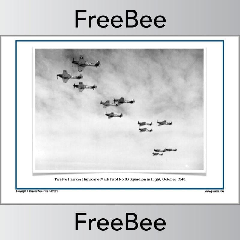 PlanBee Free Battle of Britain printables pack by PlanBee