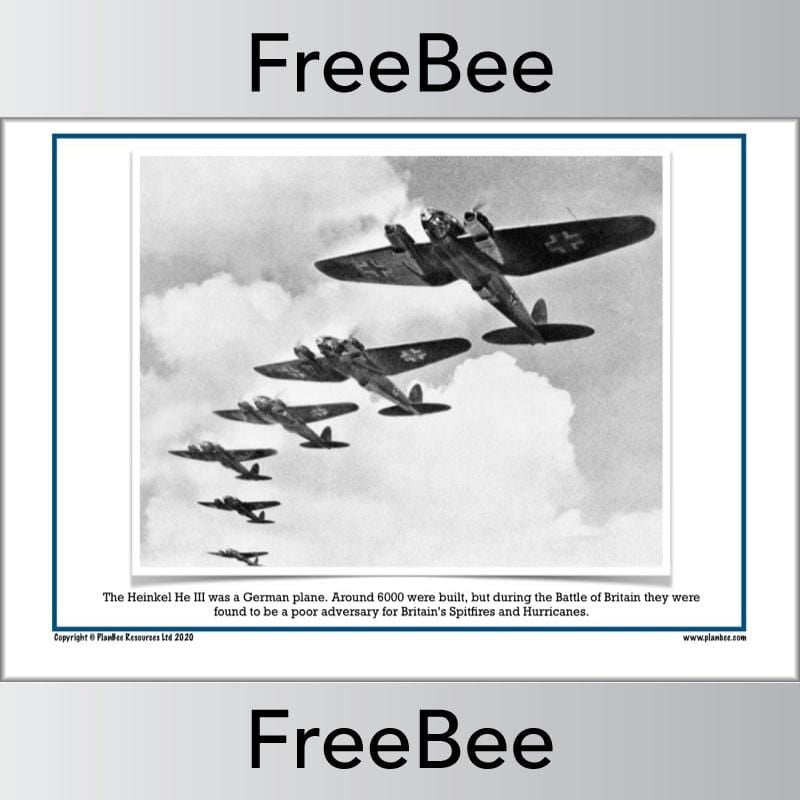 PlanBee Free Battle of Britain Images and Photo Card Pack by PlanBee