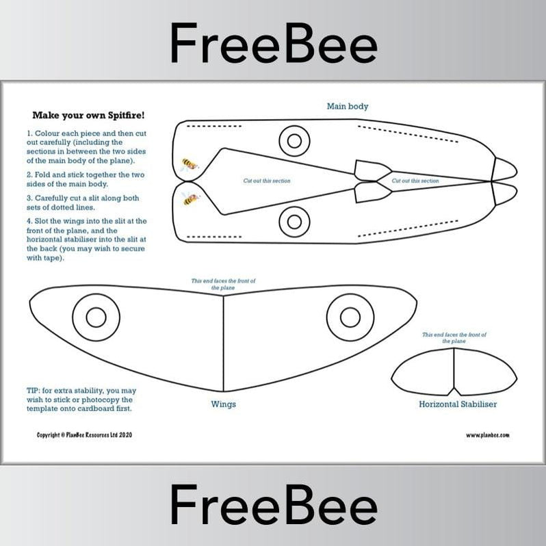 Free Battle Of Britain Printables Pack By PlanBee