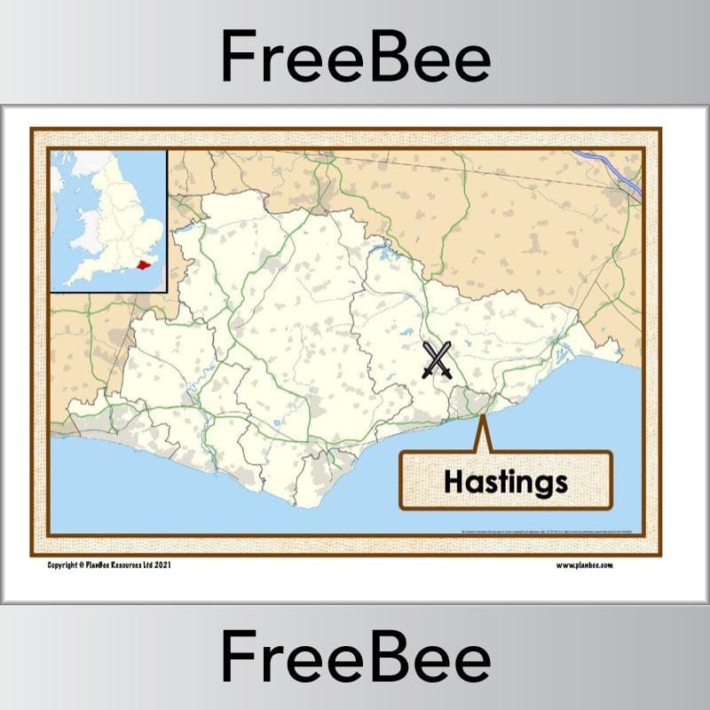 PlanBee Free Battle of Hastings KS1 KS2 Display Pack by PlanBee