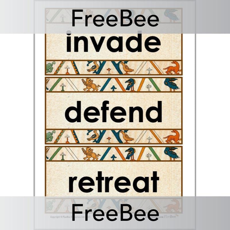 PlanBee Free Battle of Hastings KS1 KS2 Display Pack by PlanBee