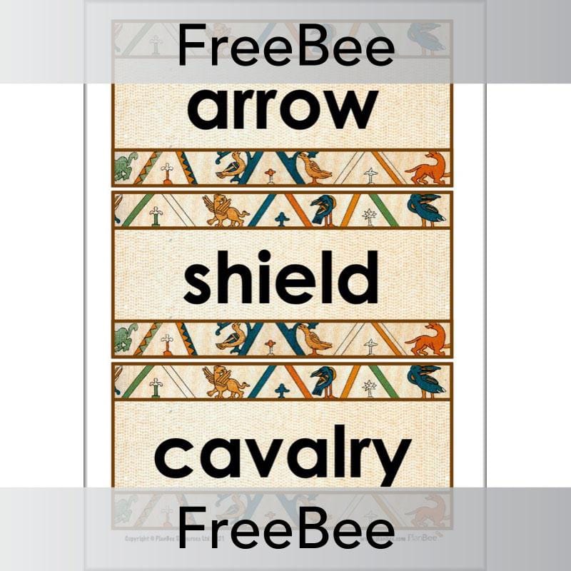 PlanBee Free Battle of Hastings KS1 KS2 Display Pack by PlanBee