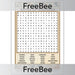 PlanBee Free Battle of Hastings Word Search by PlanBee