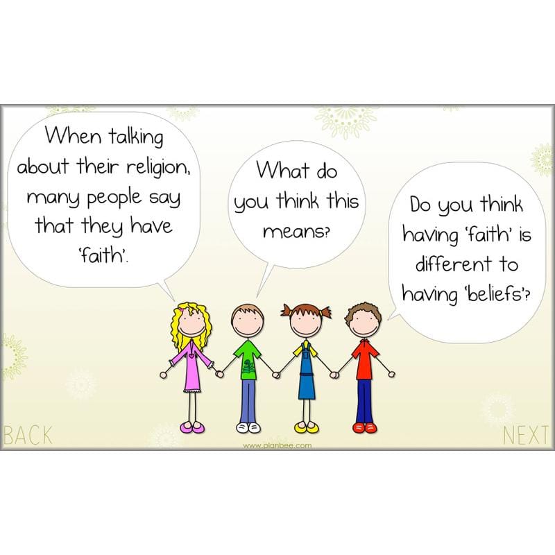 PlanBee Belief In Our Community: Complete set of KS2 RE lessons