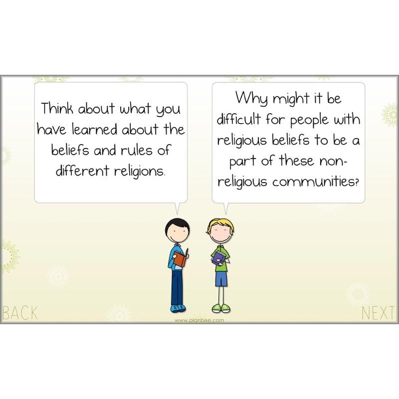 PlanBee Belief In Our Community: Complete set of KS2 RE lessons