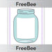 PlanBee FREE BFG Dream Jars Template by PlanBee