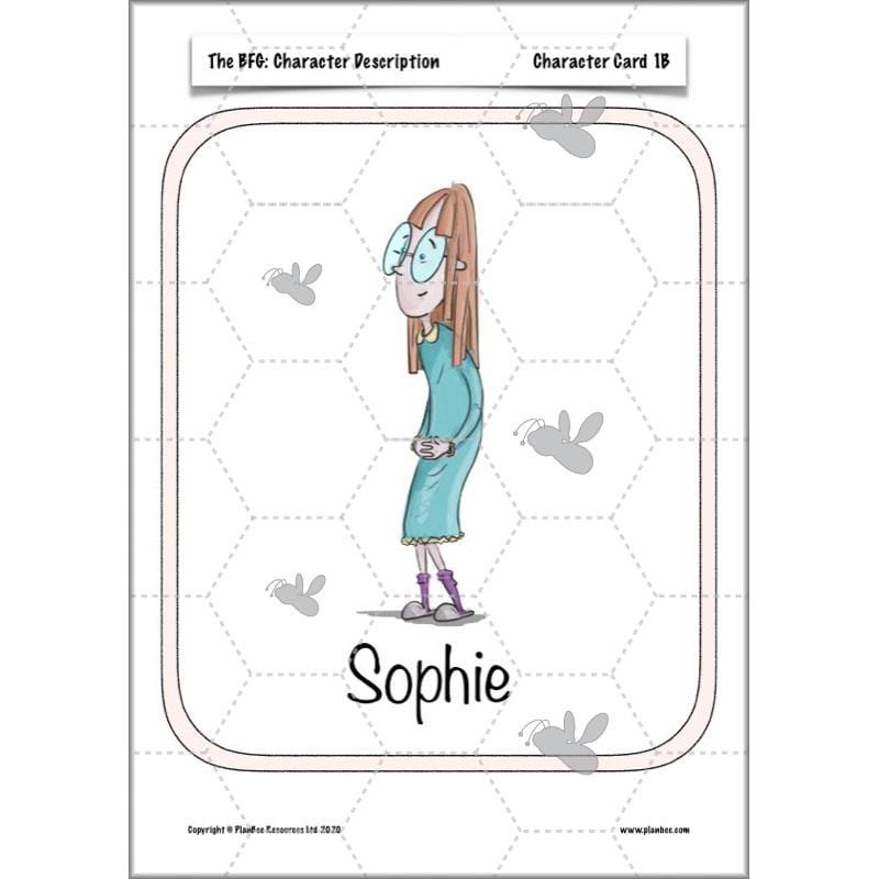 PlanBee The BFG Character Description KS2 Year 3 Planning by PlanBee