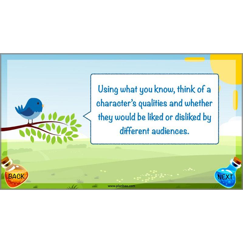 PlanBee The BFG Character Description KS2 Year 3 Planning by PlanBee