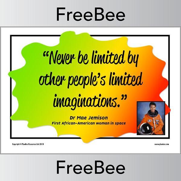 PlanBee Free Black History Month Posters for Kids by PlanBee