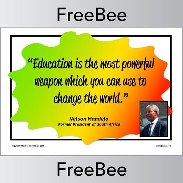 PlanBee Free Black History Month Posters for Kids by PlanBee