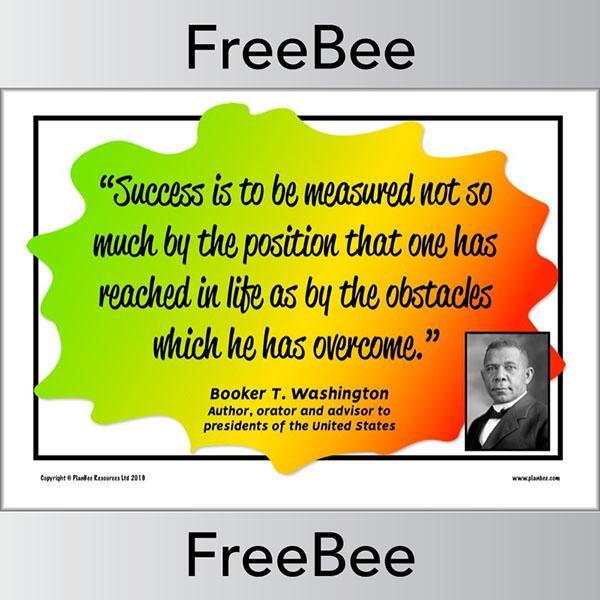 PlanBee Free Black History Month Posters for Kids by PlanBee