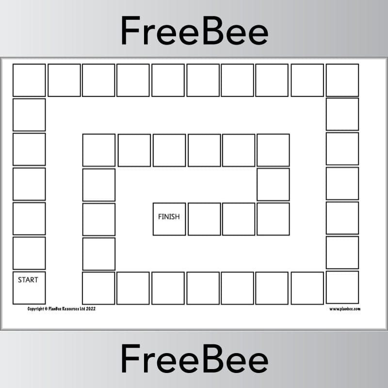 Blank Game Board Printable Free Blank Game Board Printable Free