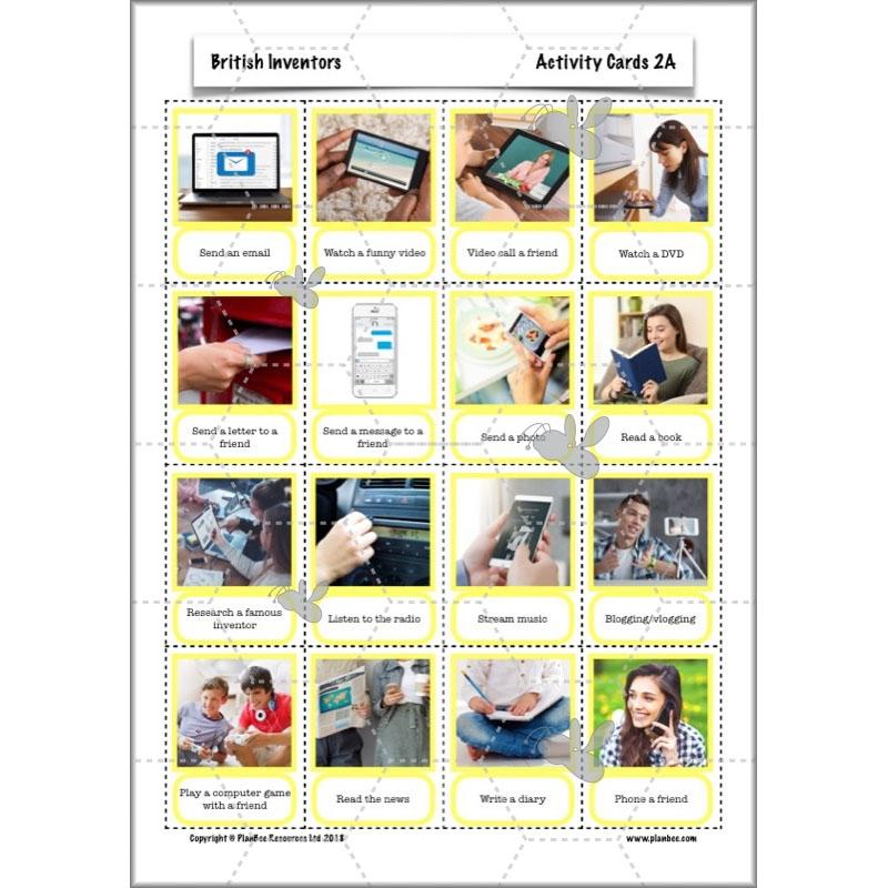 PlanBee British Inventors - British Inventions KS2 DT planning