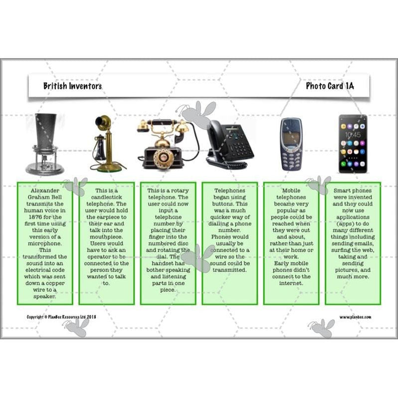British Inventors - British Inventions KS2 DT planning — PlanBee