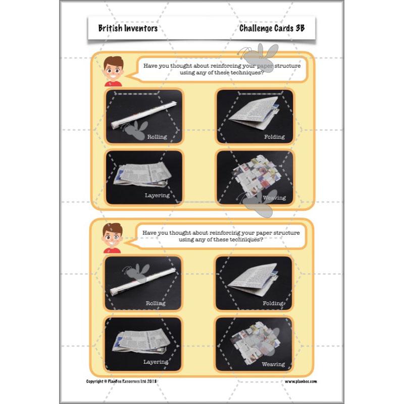 PlanBee British Inventors - British Inventions KS2 DT planning