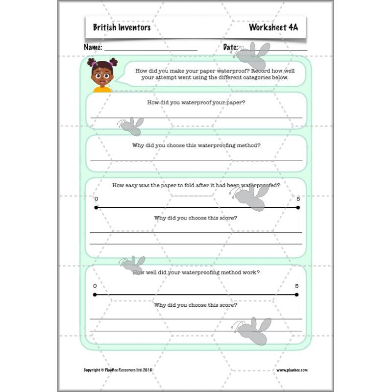 PlanBee British Inventors - British Inventions KS2 DT planning