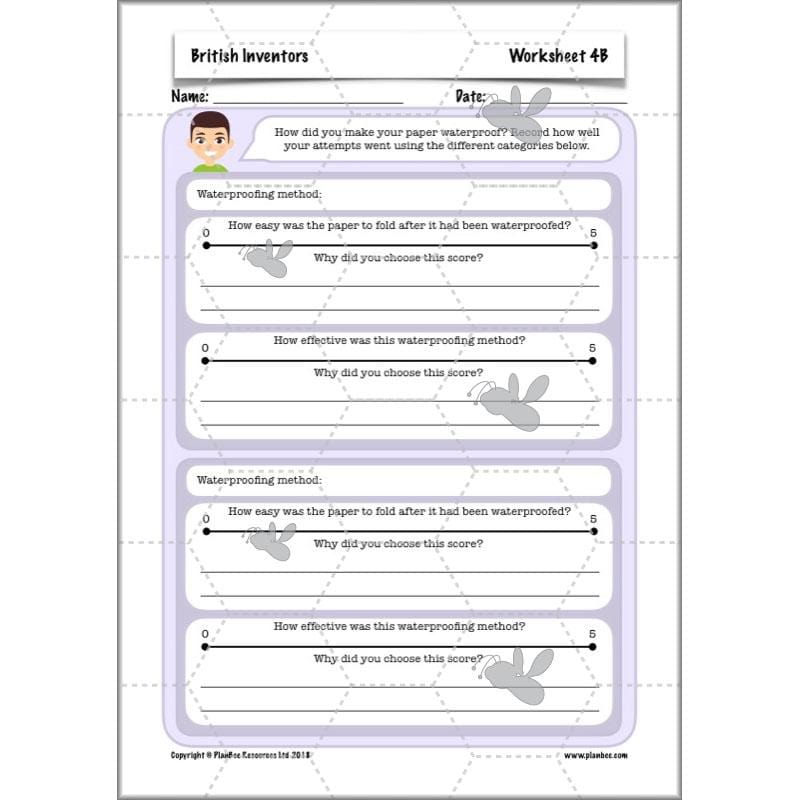 PlanBee British Inventors - British Inventions KS2 DT planning