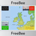 PlanBee FREE Seas Around the UK KS1 Geography Poster