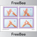 Free Pictorial Fingerspelling Alphabet Charts by PlanBee