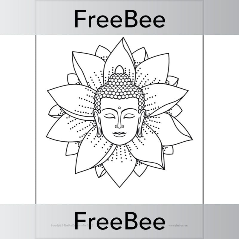 coloring pages of buddha