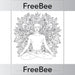 PlanBee FREE Buddha Colouring Pages by PlanBee