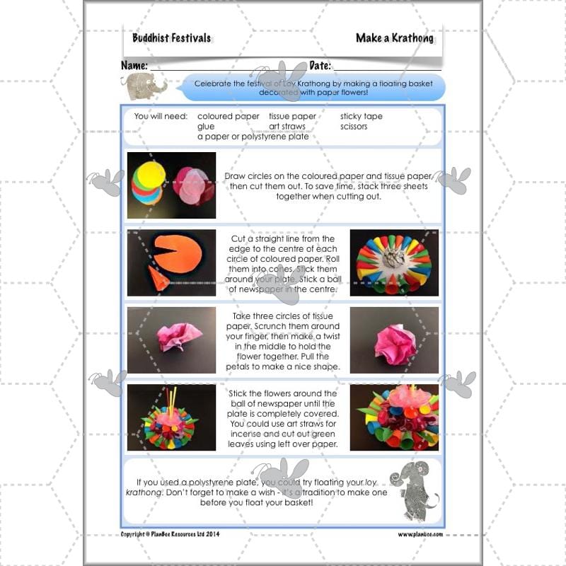 PlanBee Buddhist Festivals and Celebrations: KS2 lesson plans