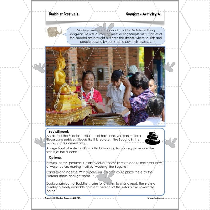 PlanBee Buddhist Festivals and Celebrations: KS2 lesson plans