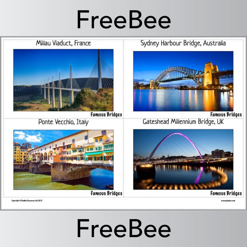 PlanBee Free Building Bridges KS2 Display Pack by PlanBee