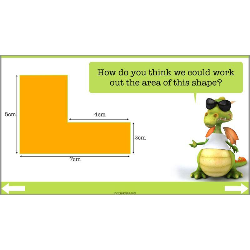 PlanBee Compound Shapes Volume and Area: KS2 Maths