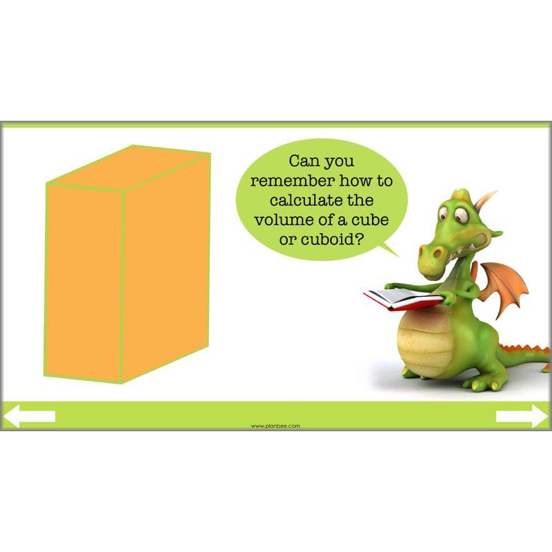 PlanBee Compound Shapes Volume and Area: KS2 Maths