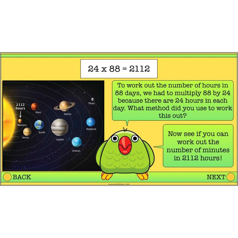 PlanBee Year 5 Time Lessons: Calendars and Timetables KS2