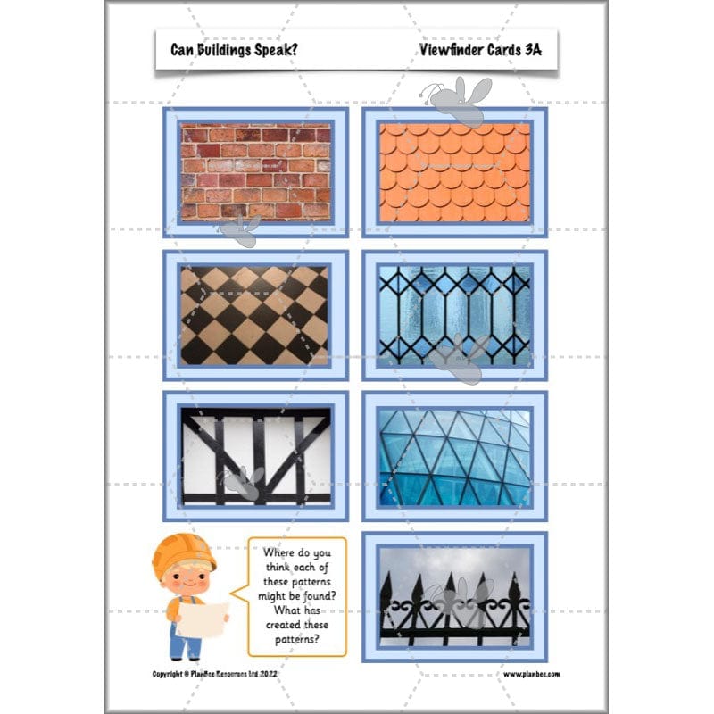 PlanBee KS1 Building Art | Can Buildings Speak? | PlanBee